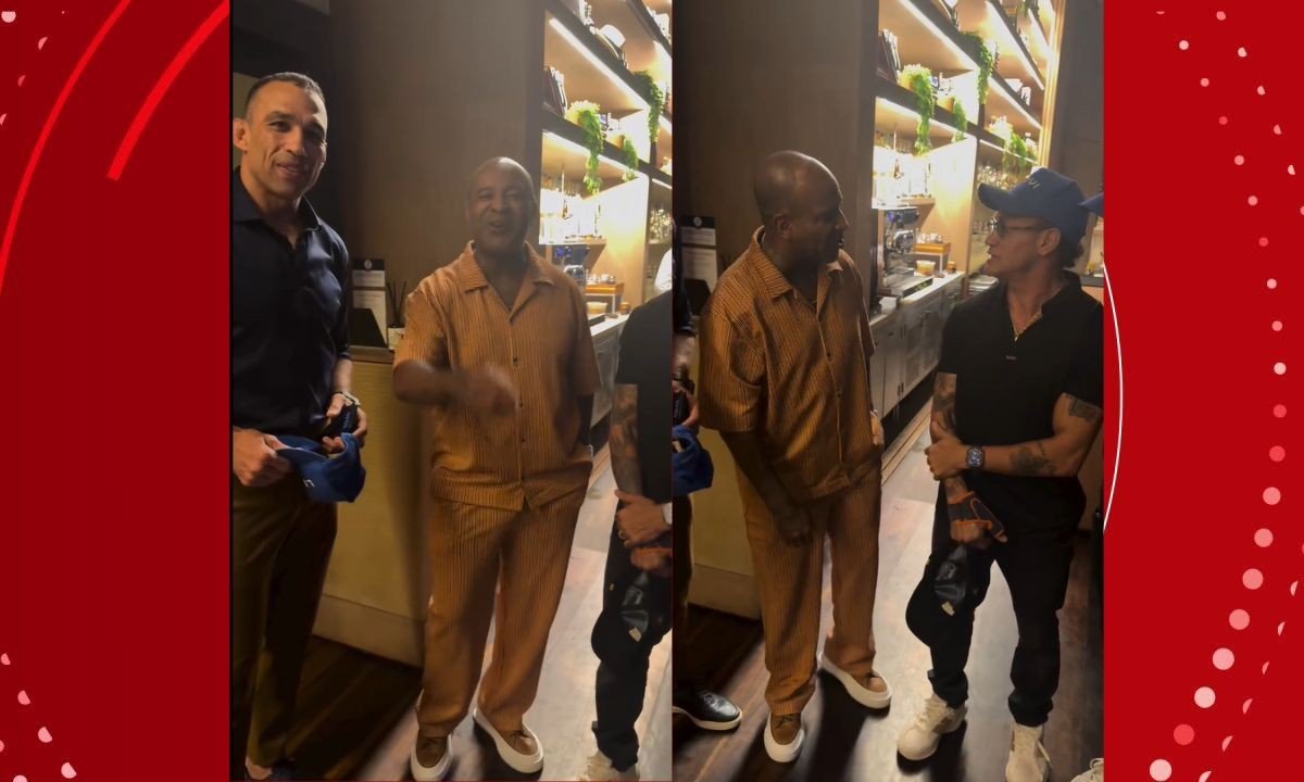 Popó se encontra com Werdum após briga generalizada e anúncio de aposentadoria: ‘Esporte venceu’