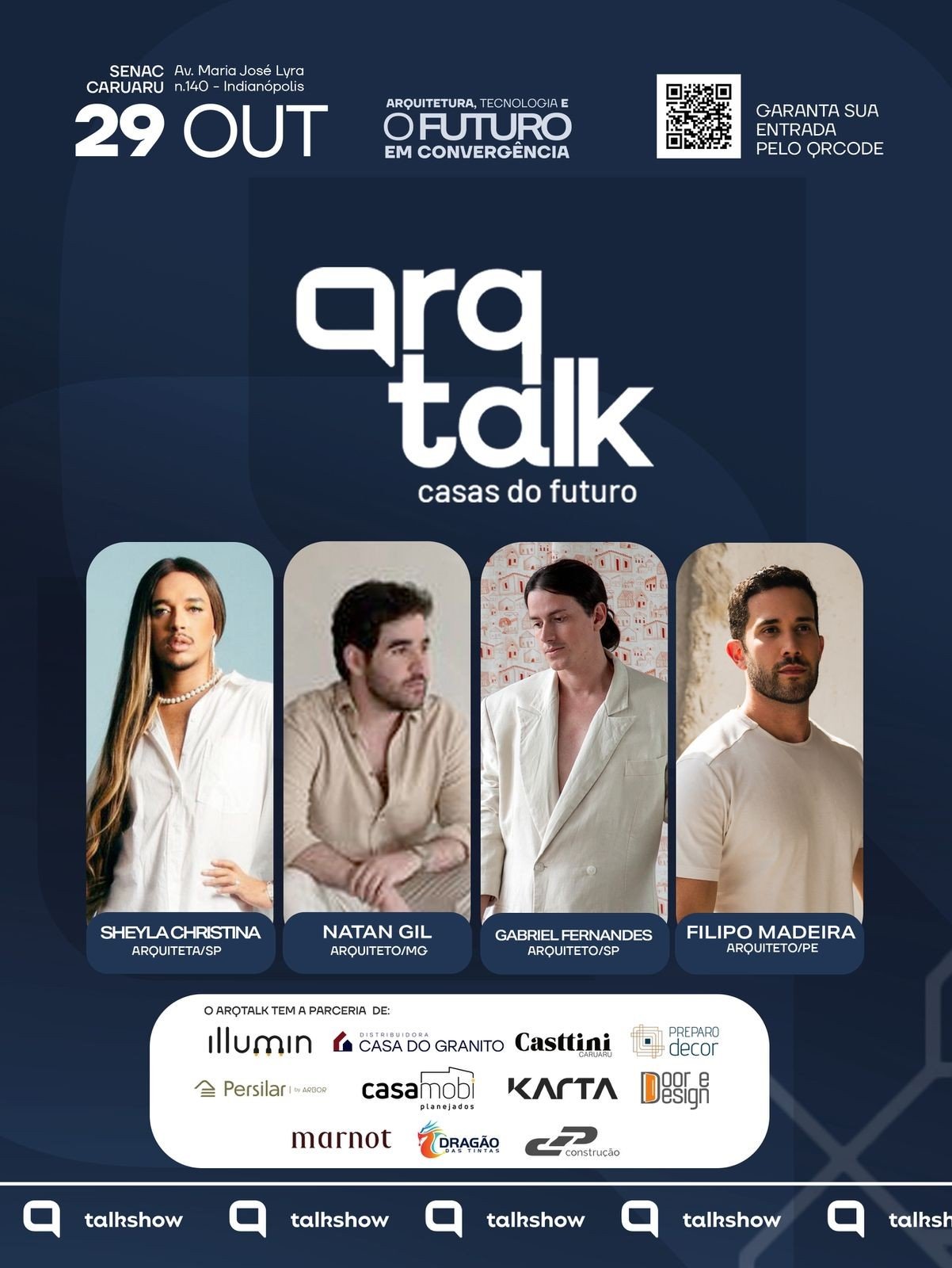 ArqTalk: Arquitetos discutem as casas do futuro em Caruaru