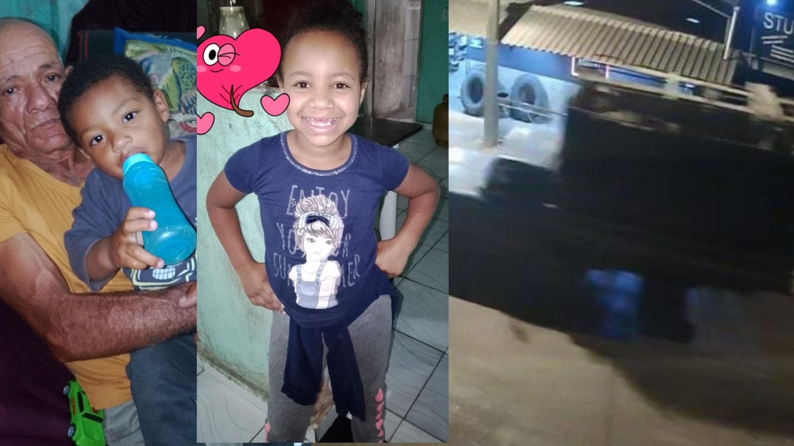 Pai, filho de 1 ano e enteada de 6 morrem atropelados por caminhão em rodovia do ES