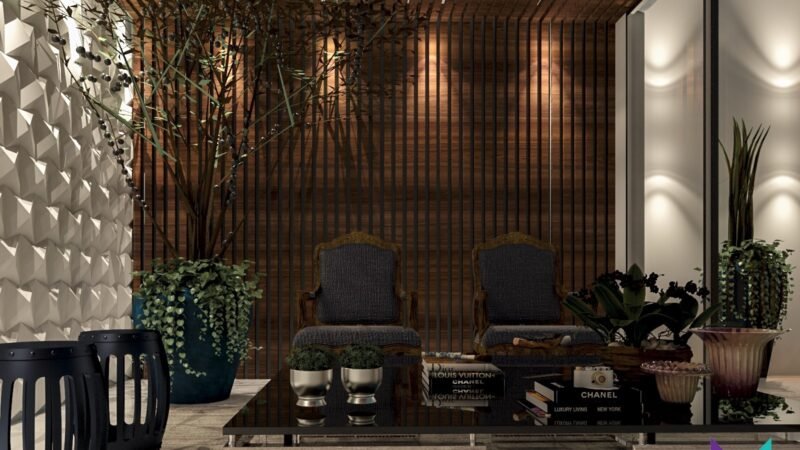 Paredes com textura ganham destaque e transformam ambientes com elegância