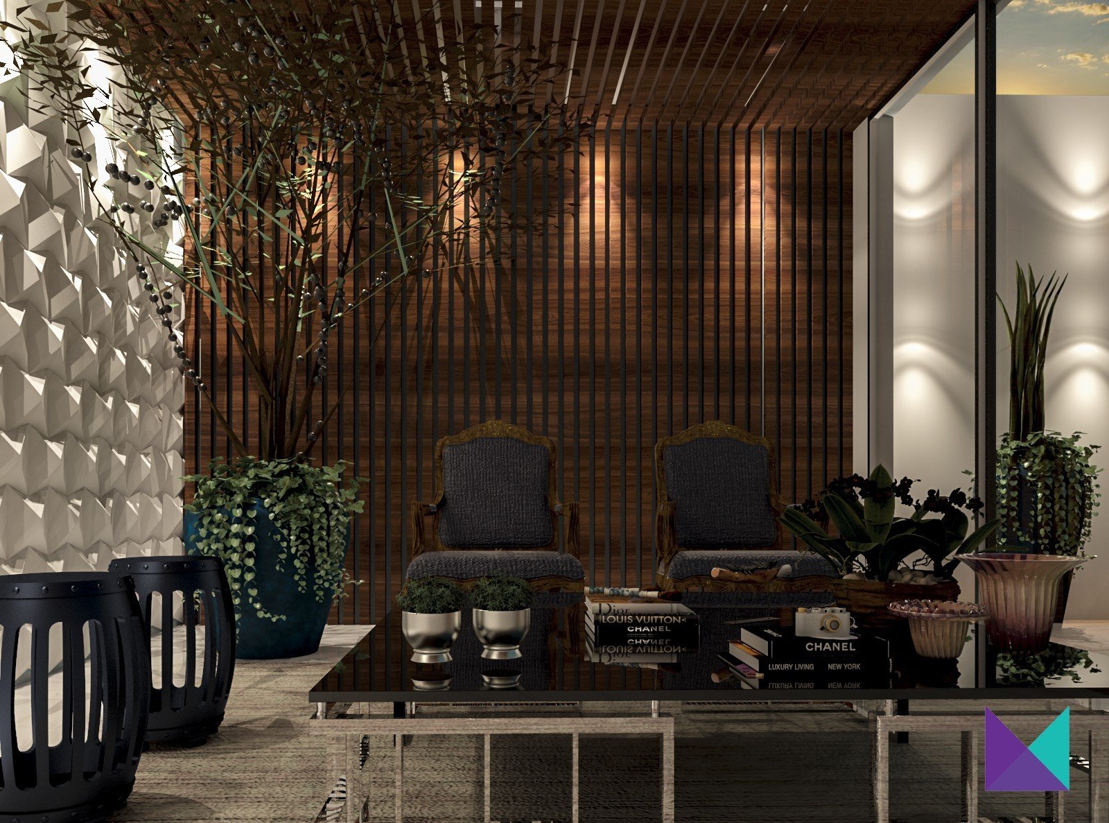 Paredes com textura ganham destaque e transformam ambientes com elegância