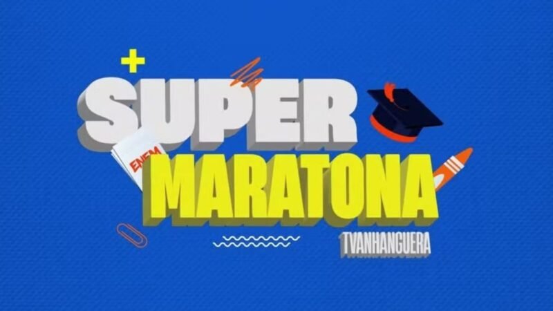 Veja como foi a Super Maratona com revisão para o Enem 2025