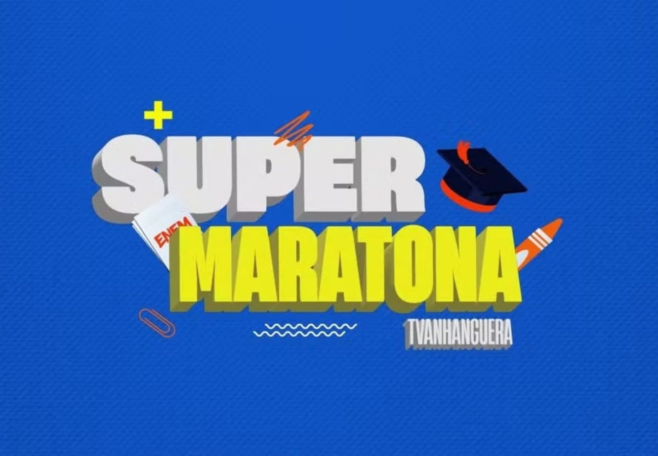 Veja como foi a Super Maratona com revisão para o Enem 2025