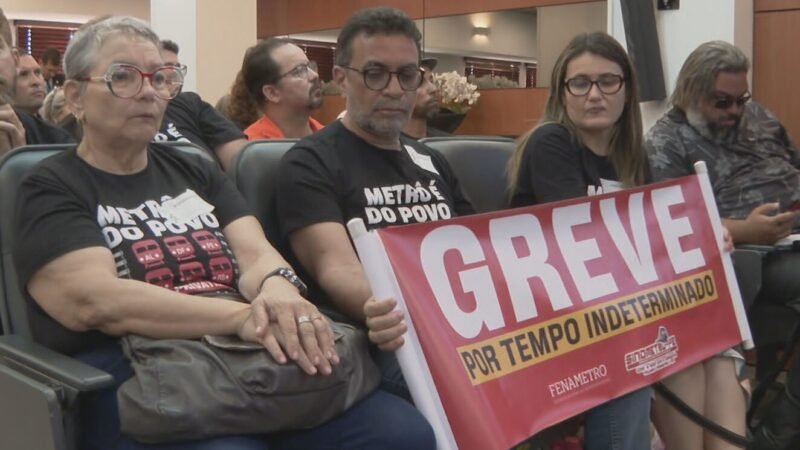 Greve no Metrô do Recife chega ao 3º dia; todas as estações continuam fechadas