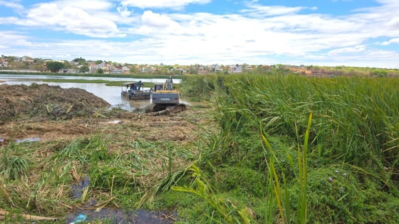 Prefeitura de Montes Claros revitaliza Lagoa do Interlagos