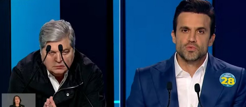 MP Eleitoral denuncia Pablo Marçal por injúria e difamação contra Datena