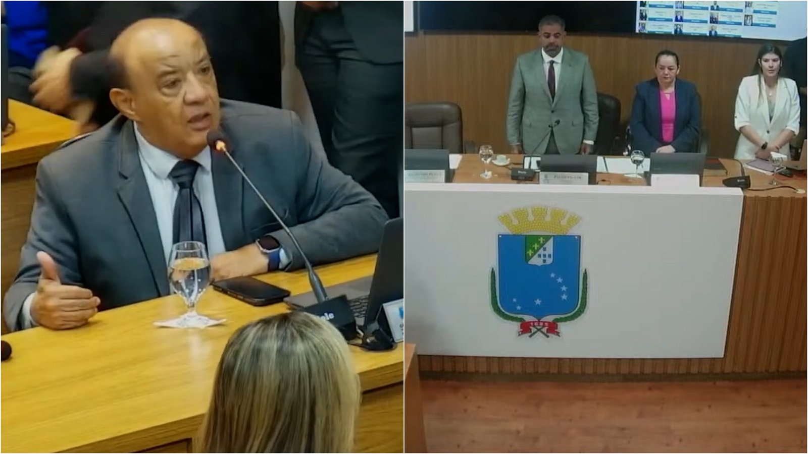 Câmara de São Luís faz 1 minuto de silêncio pelo falecimento de pessoa viva; VÍDEO