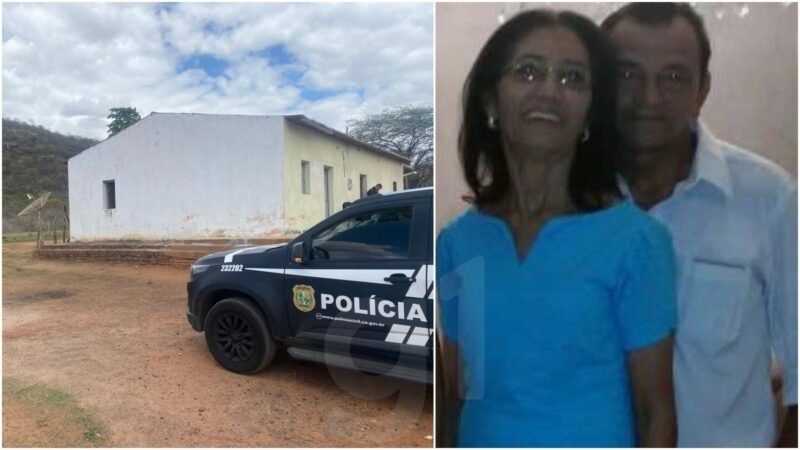 Casal de idosos é assassinado a tiros no interior do Ceará