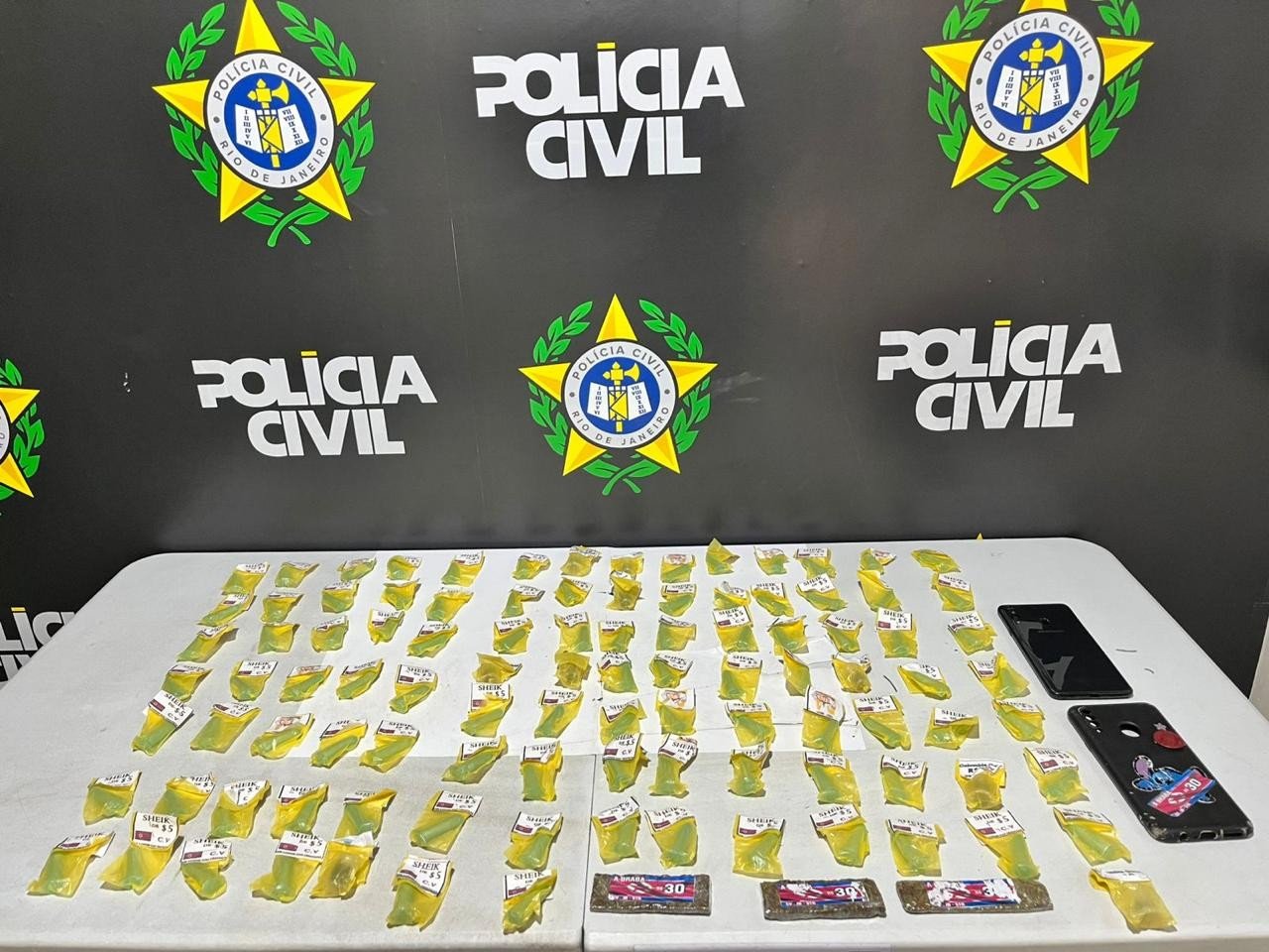 Operação contra facção criminosa que atirou em viatura da Polícia Civil termina com três presos em Volta Redonda