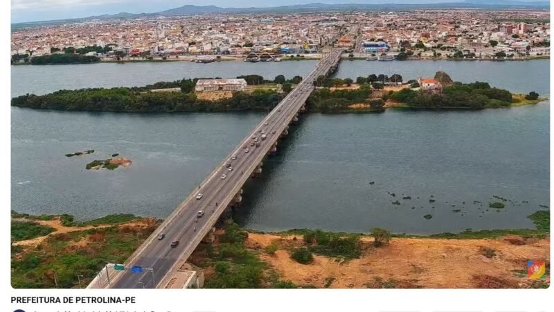 Petrolina instala câmera com transmissão ao vivo do trânsito na Ponte Presidente Dutra
