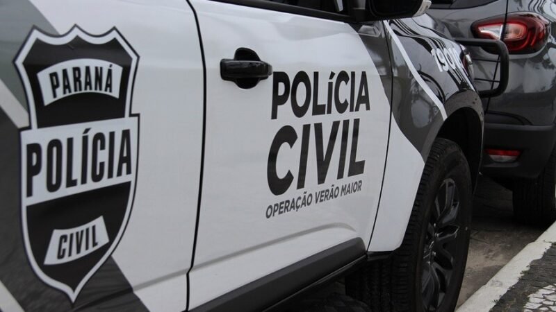 Homem agride mulher, ameaça criança com madeira pontiaguda no pescoço e é preso em Cascavel