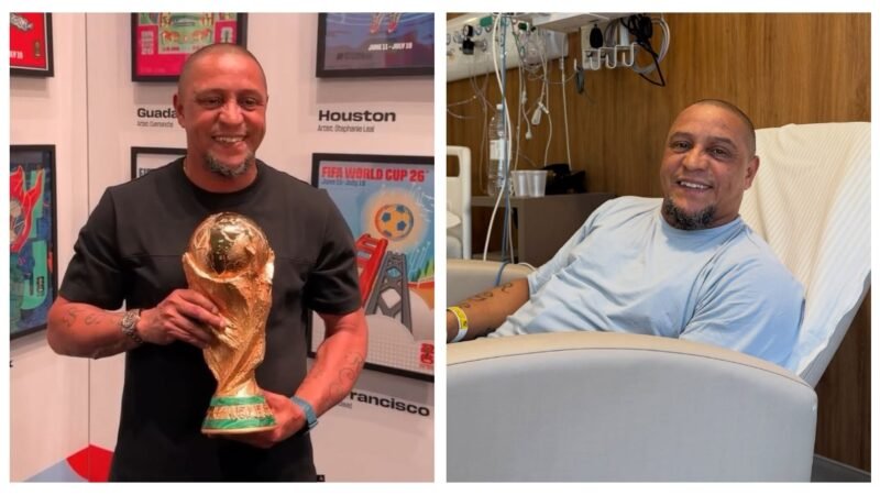 Ex-jogador Roberto Carlos recebe alta após ser submetido a angioplastia coronariana em hospital de SP