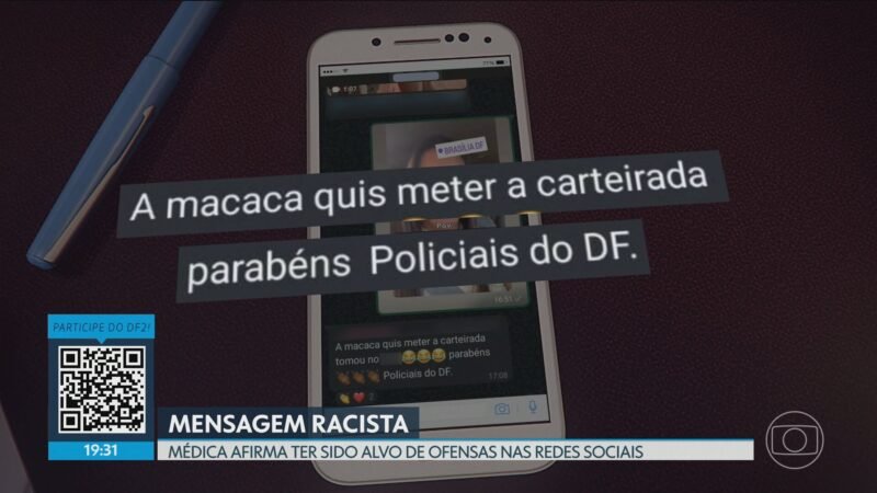 Polícia investiga bombeiro do DF que se referiu a médica negra como ‘macaca’ em mensagens