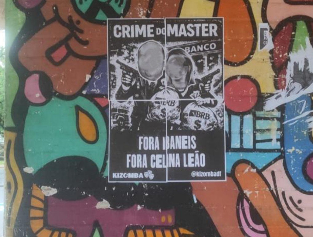 Vice-governadora do DF aciona Justiça contra estudantes e pede R$ 30 mil por ‘ofensa à honra’ em cartazes