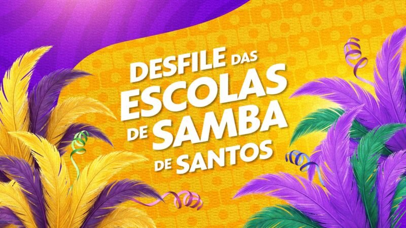 Carnaval de Santos 2026: assista o desfile das escolas de samba