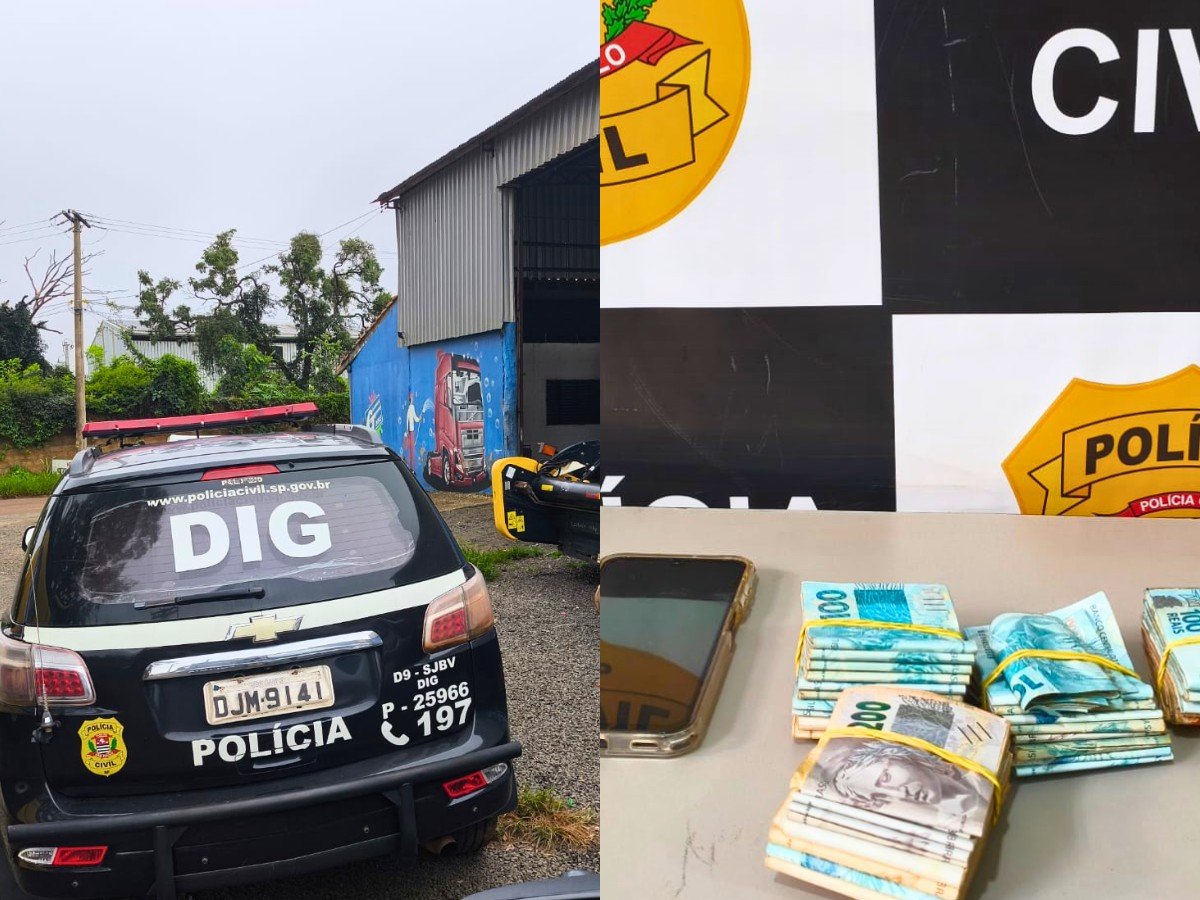 Operação prende oito suspeitos de esquema de roubo e ocultação de caminhões no interior de SP