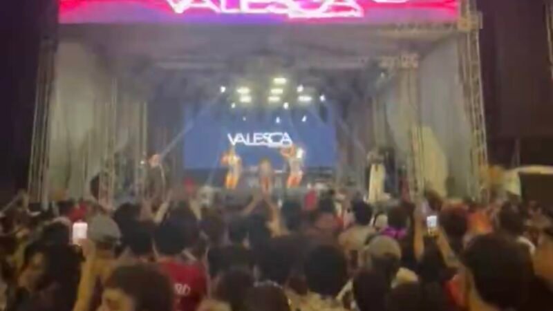 Pane em equipamentos interrompe show de Valesca Popozuda em Belém