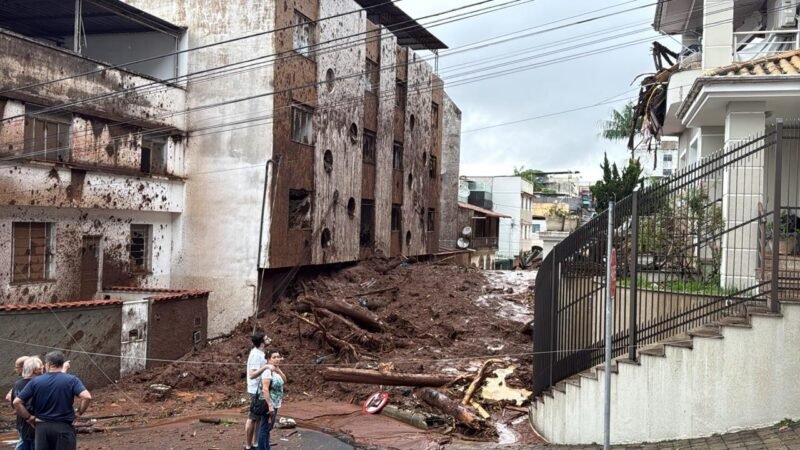 Com risco alto de deslizamentos e alagamentos, Juiz de Fora deve ter temporais até sexta; veja previsão para MG