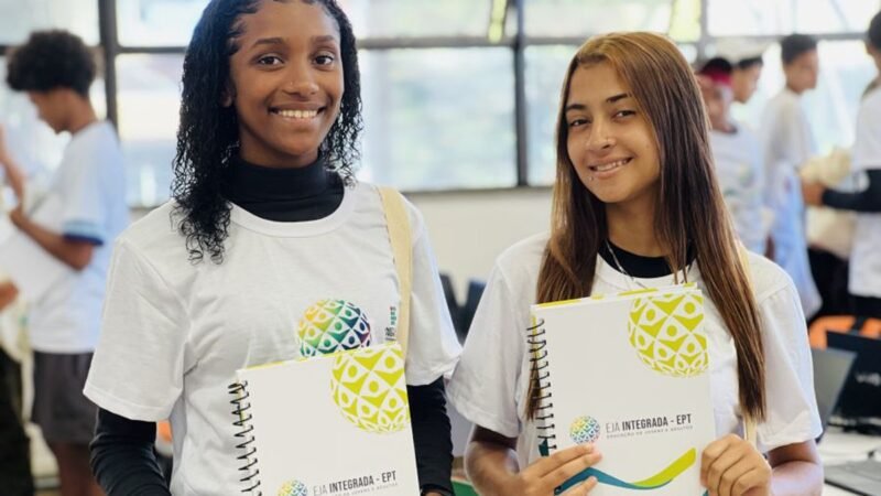 Inscrições abertas para cursos profissionalizantes para a EJA