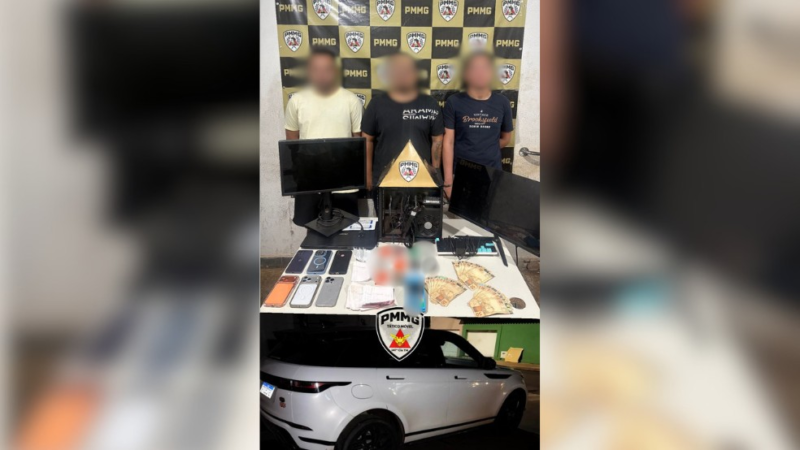 Mulher denuncia ameaça e PM descobre ‘escritório do crime’ usado para aplicar golpes em Uberaba