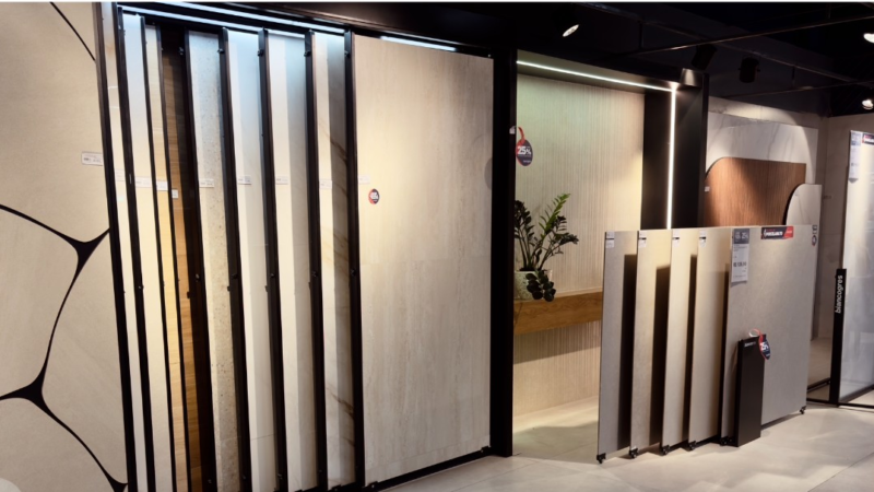 Festival do Porcelanato Vilarejo com 25% de desconto em Pisos e Revestimentos