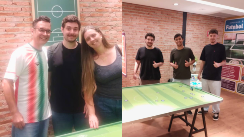 Como futebol de botão uniu pai e filhos, e virou tradição em casa no interior de SP: ‘Rola uma magia’