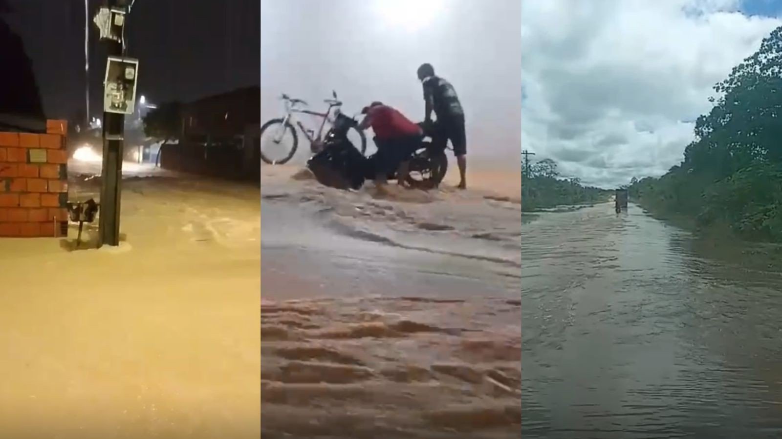 Oito municípios do Pará enfrentam alagamentos e transtornos após fortes chuvas; prefeituras decretam emergência