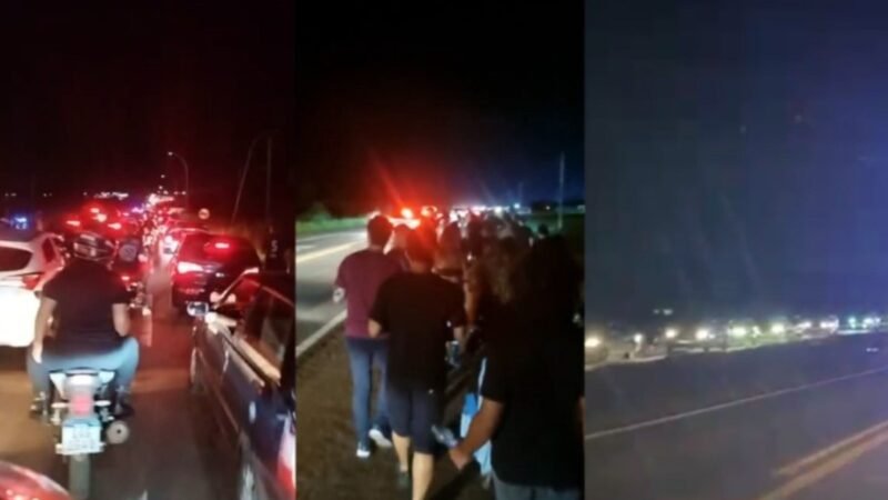 Guns N’ Roses em Campo Grande tem caos no trânsito, fãs a pé por 10 km na BR-262 e atraso; vídeo