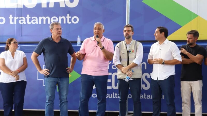 Solenidade marca o lançamento da Carreta Agora Tem Especialista