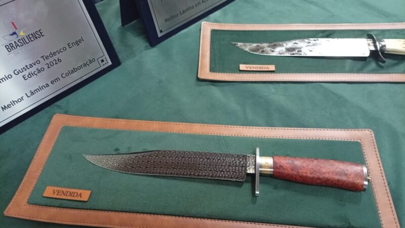 Artesãos de todo o país se reúnem no DF para manter viva a tradição da cutelaria