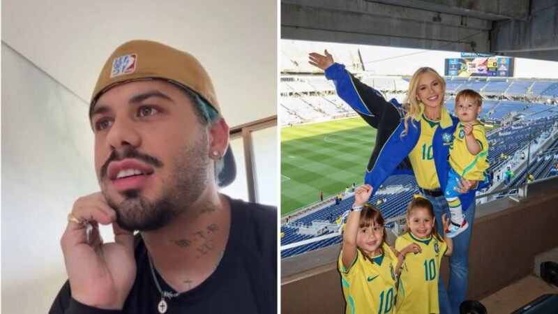 Zé Felipe diz que filhos não vão mais viajar com frequência e devem seguir rotina de estudos: ‘Sem Copa do Mundo’