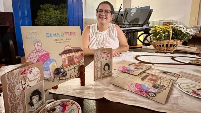 Sábado é dia de lançamento do livro “Olha o Trem” na Casa de Cultura