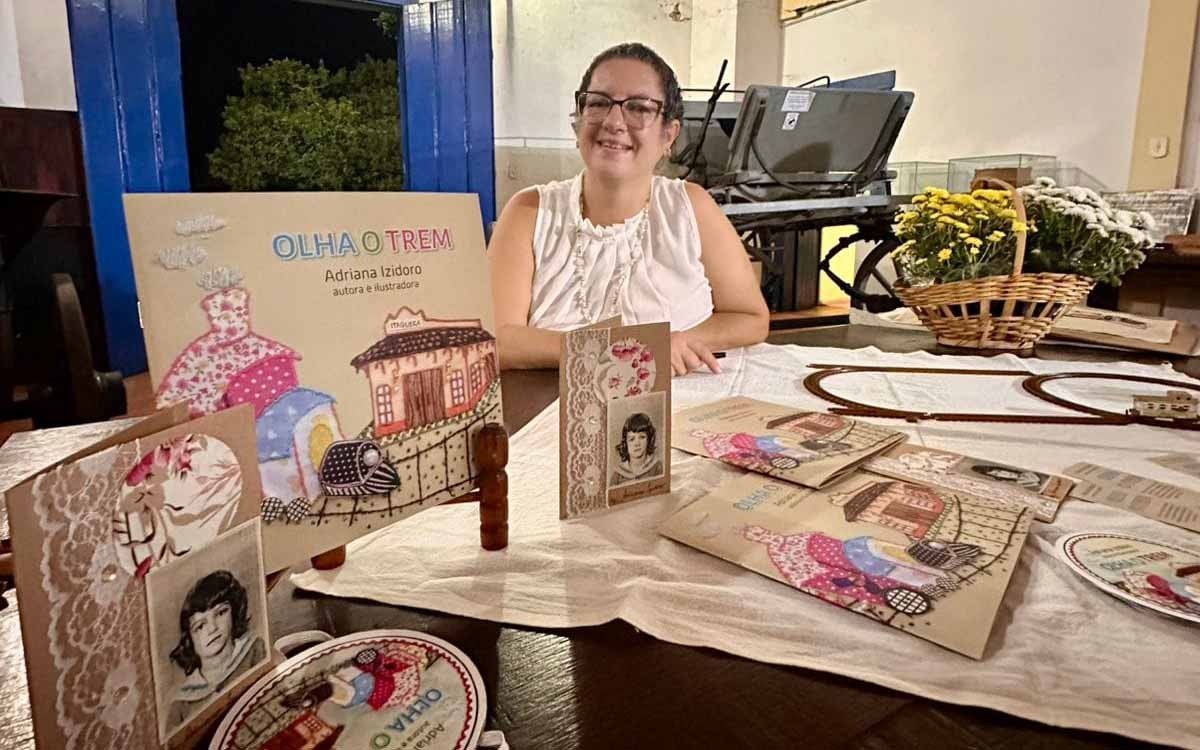 Sábado é dia de lançamento do livro “Olha o Trem” na Casa de Cultura