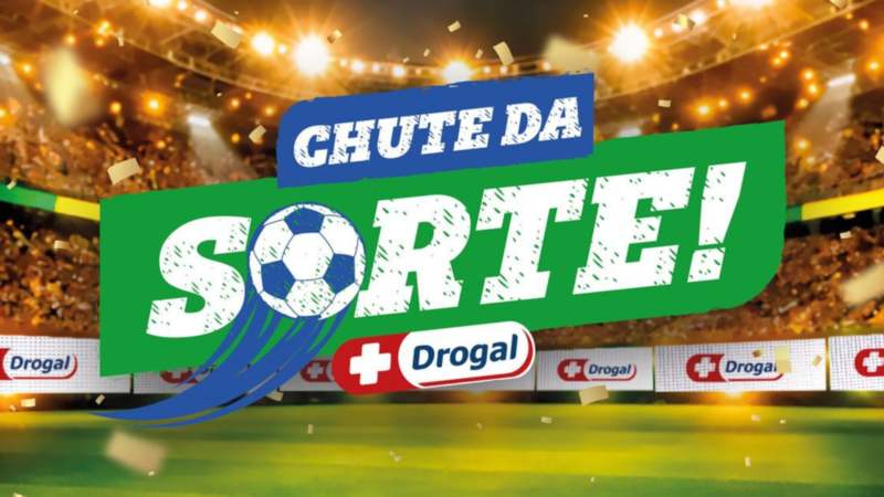 Chute da Sorte Drogal: concorra a vales-compras