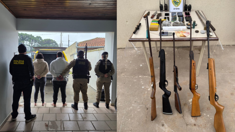 Dois homens morrem e 14 pessoas são presas em megaoperação contra tráfico no Paraná e Santa Catarina