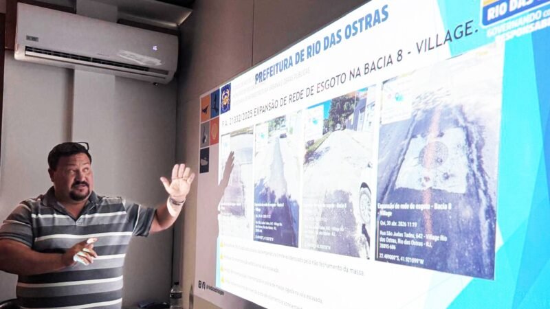 Rio das Ostras cobra soluções definitivas da Rio+Saneamento para problemas