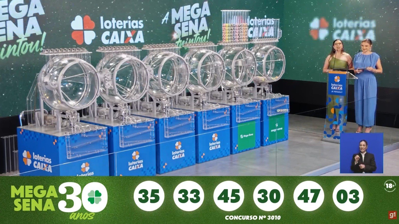 Mega-Sena 30 anos: aposta feita no Centro do Rio acerta 6 números e leva mais de R$ 168 milhões