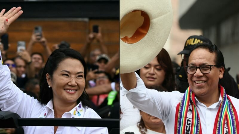 Peru: resultado da eleição segue indefinido com Sánchez e Keiko Fujimori disputando voto a voto