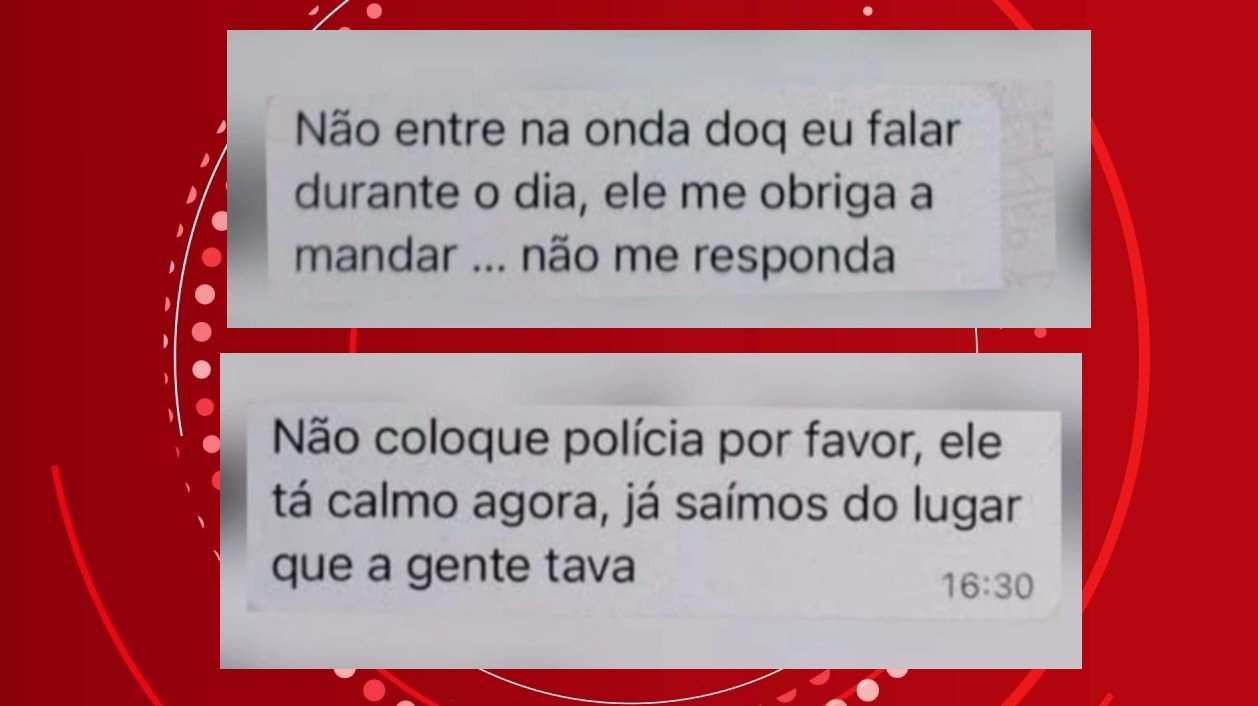 Mãe denuncia sequestro de filha e neta após troca de mensagem, no Paraná: ‘Ele me obriga a mandar, não responda’