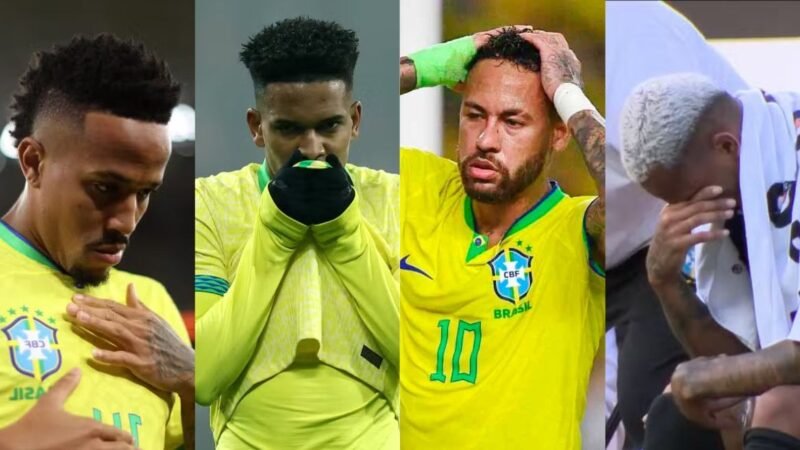 De Neymar a Wesley: entenda as lesões que tiraram os jogadores do Brasil da Copa do Mundo 2026