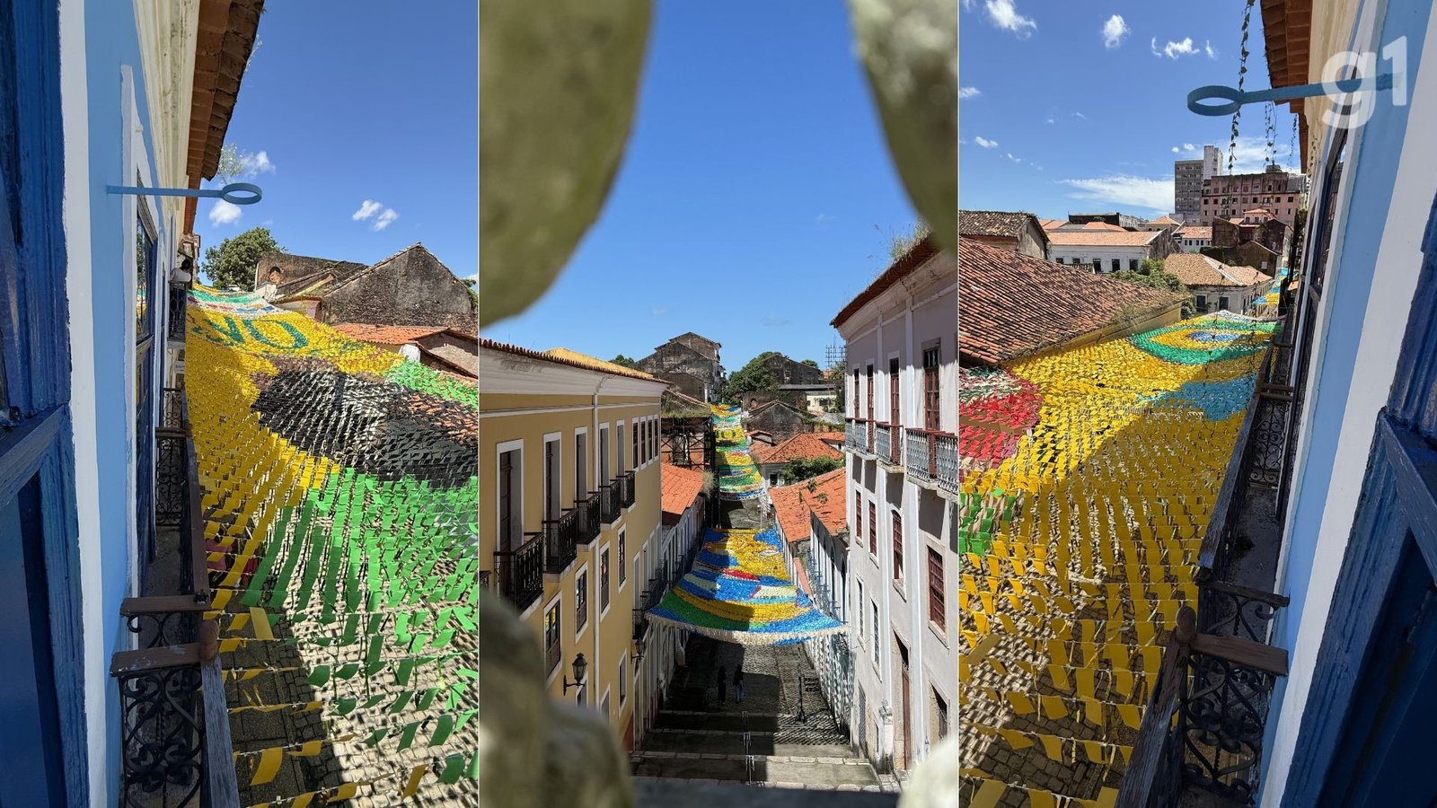 São João e Copa do Mundo: ruas de São Luís ganham decoração que une tradição junina e torcida pelo hexa