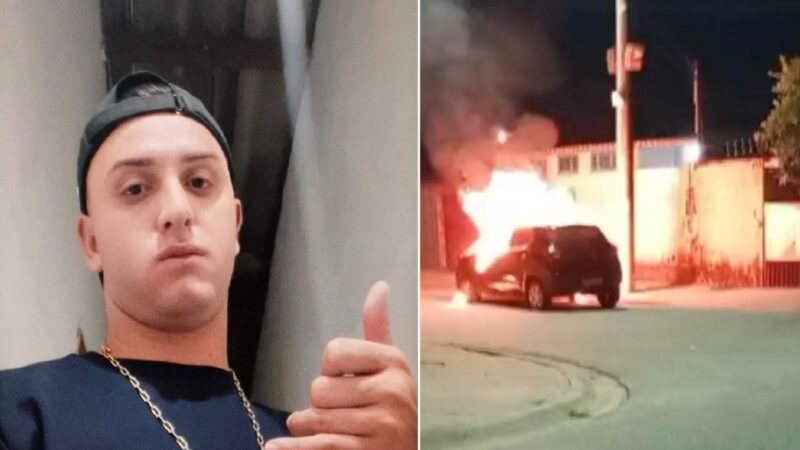 Homem morre, outro fica ferido em ataques a tiros em Campos; carro é incendiado