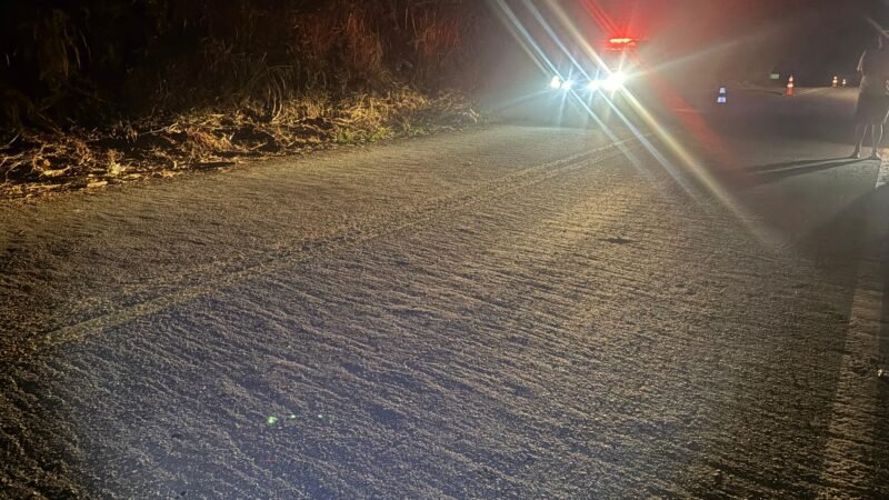 Pedestre com sinais de embriaguez é atropelado por motorista sem CNH na BR-352
