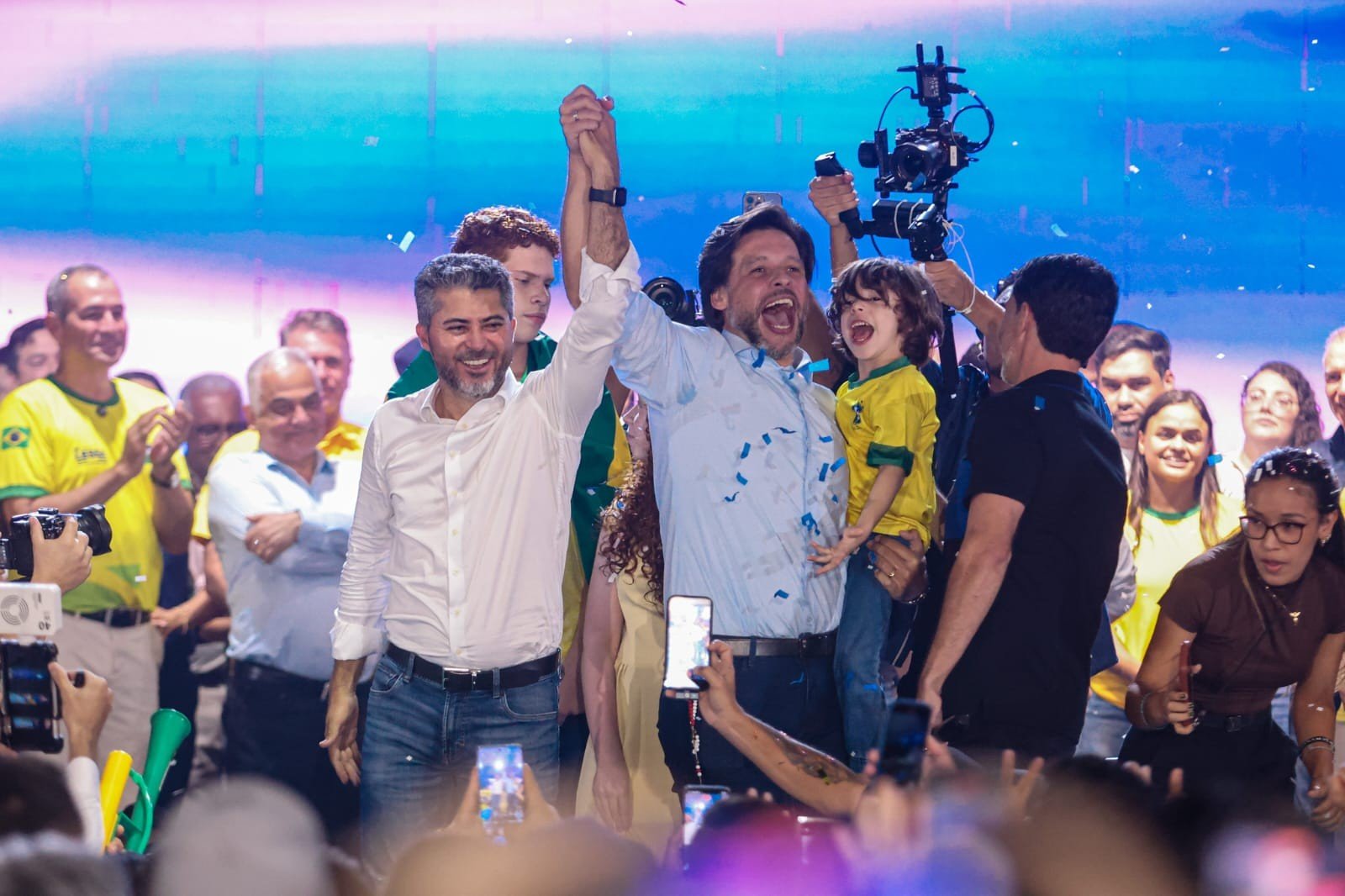 Marcos Rogério anuncia deputado Rodrigo Camargo como vice em evento de pré-candidatura em Porto Velho
