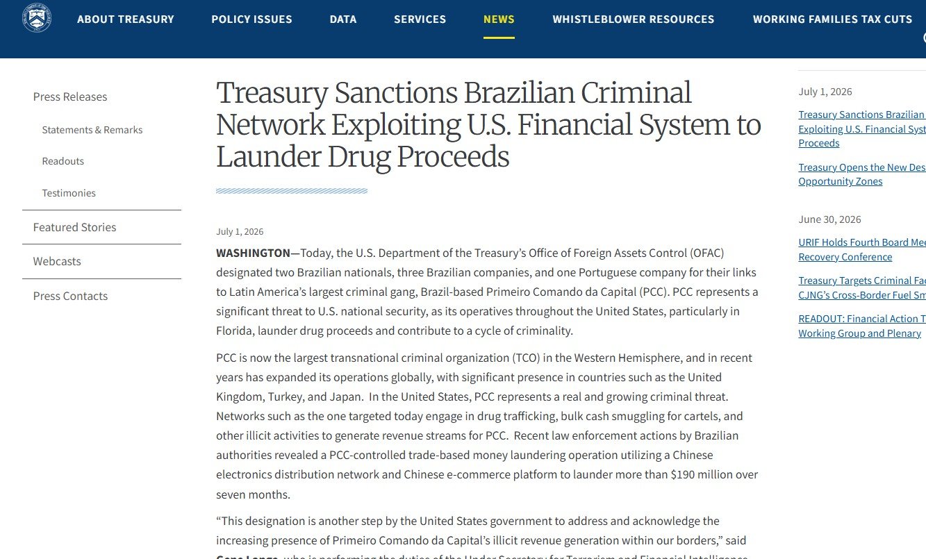 ‘Doleiro moderno’, alvo de sanção pelos EUA foragido usou mais de 70 empresas para lavar dinheiro do tráfico internacional de drogas