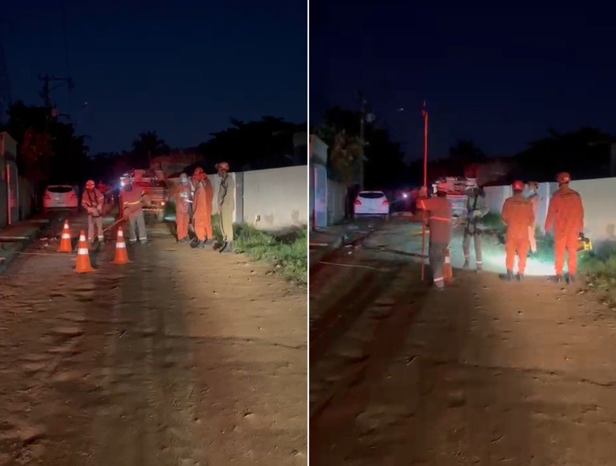 Pai e filho morrem eletrocutados em Araruama após fio de média tensão cair sobre portão