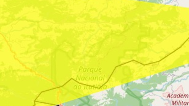 Inmet emite alerta de geada para Itatiaia e Resende