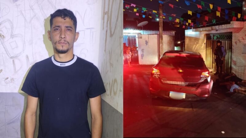Foragido com três mandados por roubo é preso após fugir de abordagem em São Luís