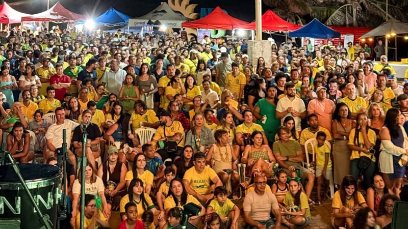 Arena da Copa de Fernando de Noronha retorna à Praça São Miguel para Brasil x Noruega