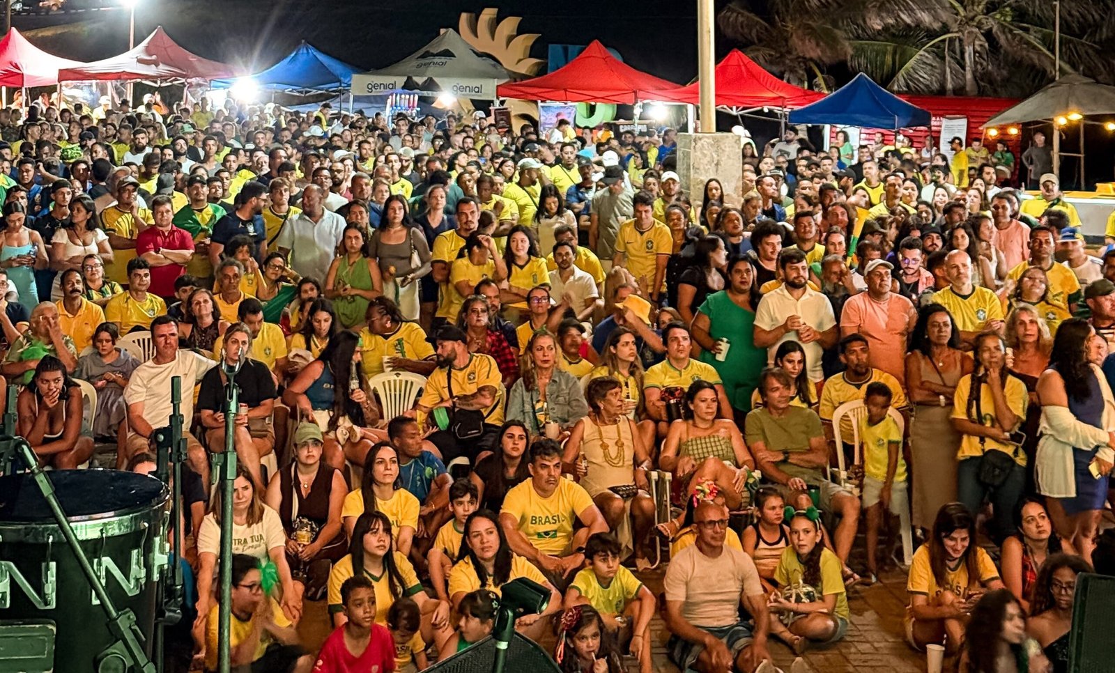 Arena da Copa de Fernando de Noronha retorna à Praça São Miguel para Brasil x Noruega